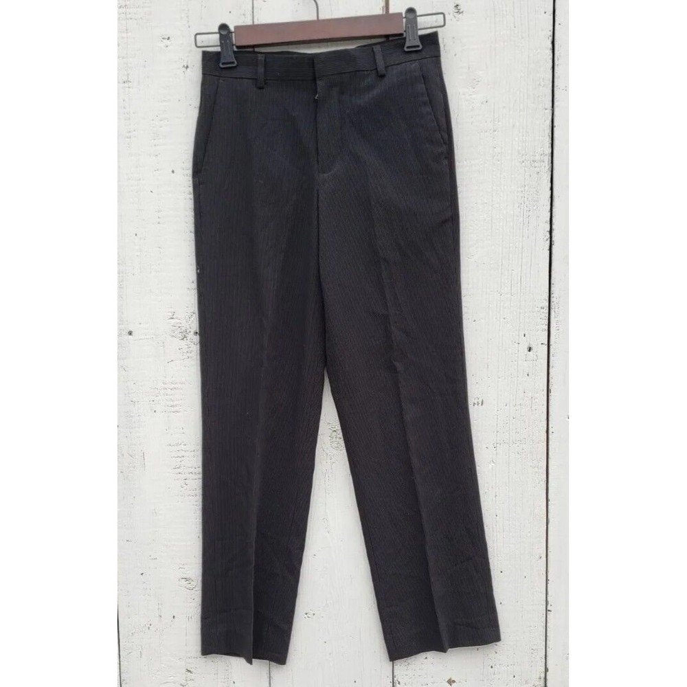 C2 Calibrate Boys Black Lined Size 10 Dress Pants
